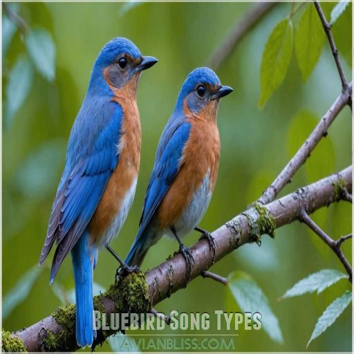 Bluebird Song Types