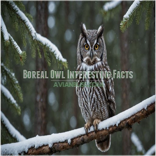 Boreal Owl Interesting Facts