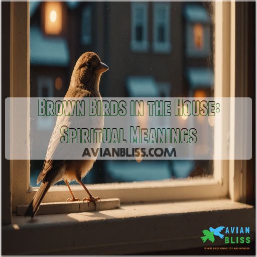 Brown Birds in the House: Spiritual Meanings