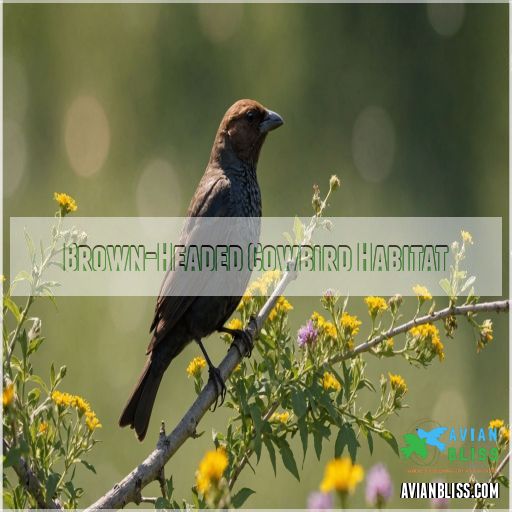 Brown-Headed Cowbird Habitat