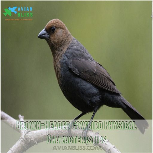 Brown-Headed Cowbird Physical Characteristics