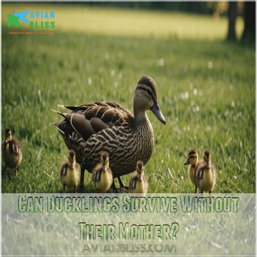 Can Ducklings Survive Without Their Mother