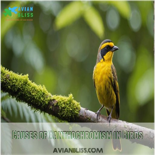 Causes of Xanthochromism in Birds