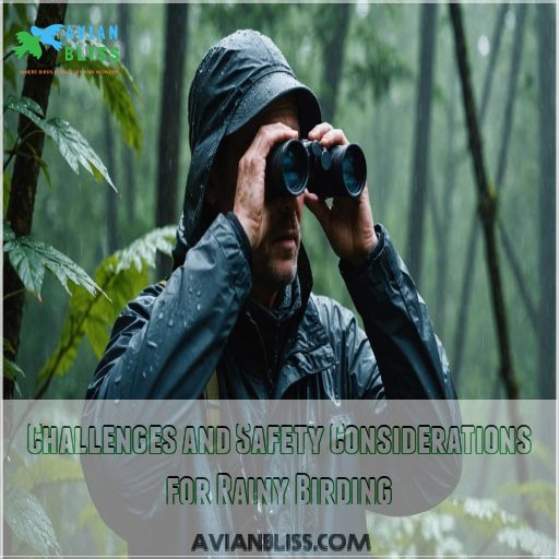 Challenges and Safety Considerations for Rainy Birding