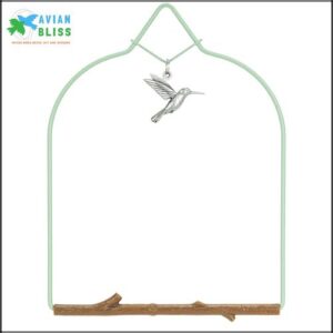 Charm Hummingbird Swing Teal -