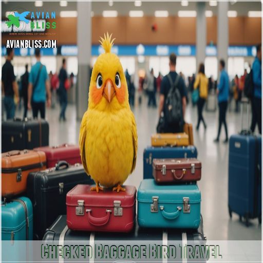 Checked Baggage Bird Travel