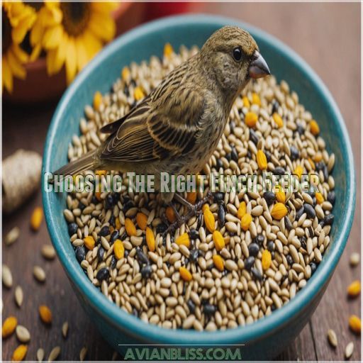 Choosing The Right Finch Feeder