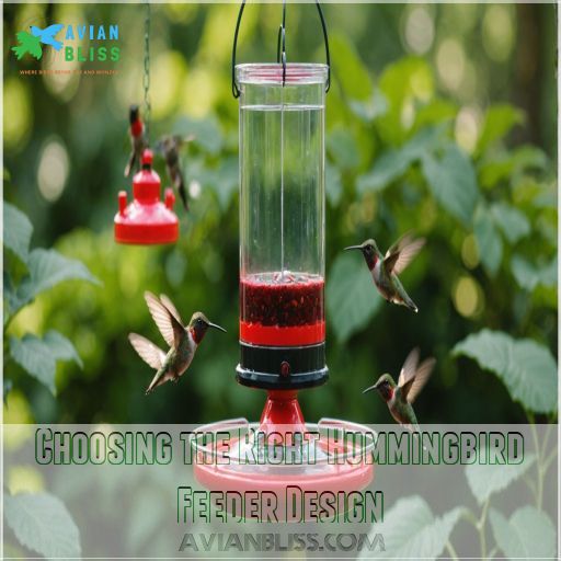 Choosing The Right Hummingbird Feeder Design