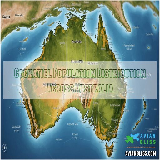 Cockatiel Population Distribution Across Australia