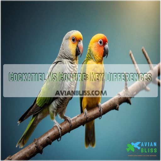 Cockatiel Vs Conure: Key Differences