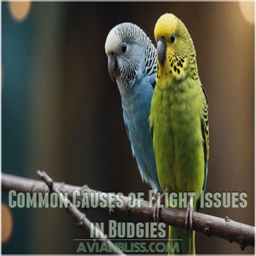 Common Causes of Flight Issues in Budgies