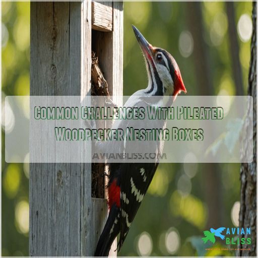 Common Challenges With Pileated Woodpecker Nesting Boxes