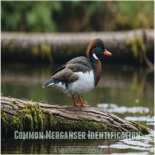 Common Merganser Identification