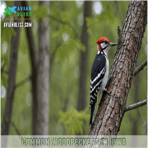 Common Woodpeckers in Iowa