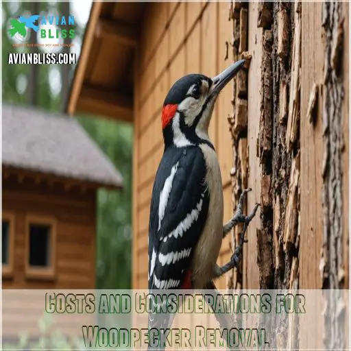 Costs and Considerations for Woodpecker Removal