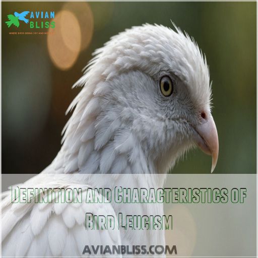 Definition and Characteristics of Bird Leucism