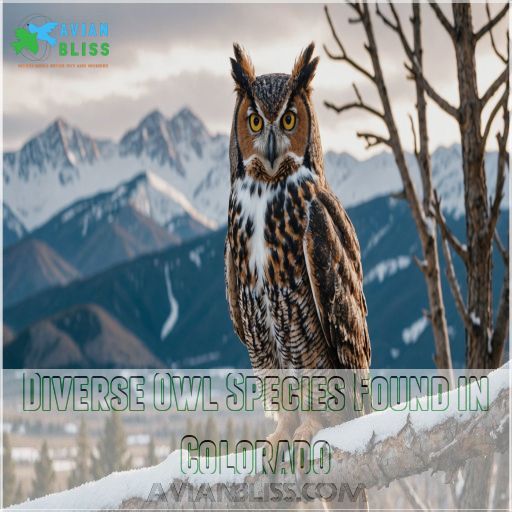 Diverse Owl Species Found in Colorado