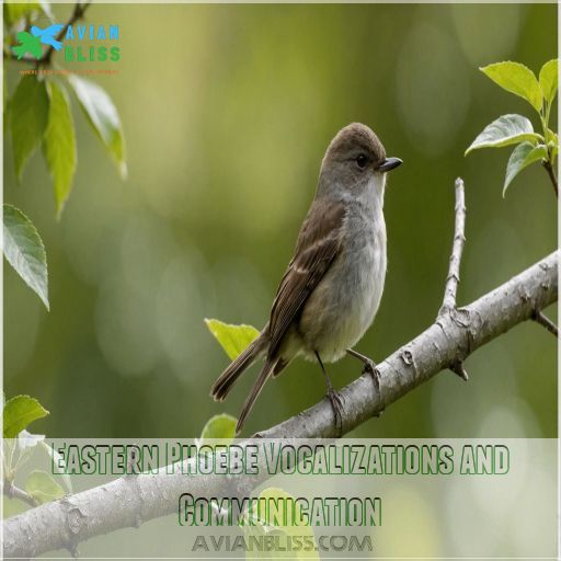 Eastern Phoebe Vocalizations and Communication