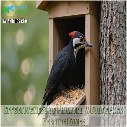 Effectiveness of Pileated Woodpecker Nesting Boxes