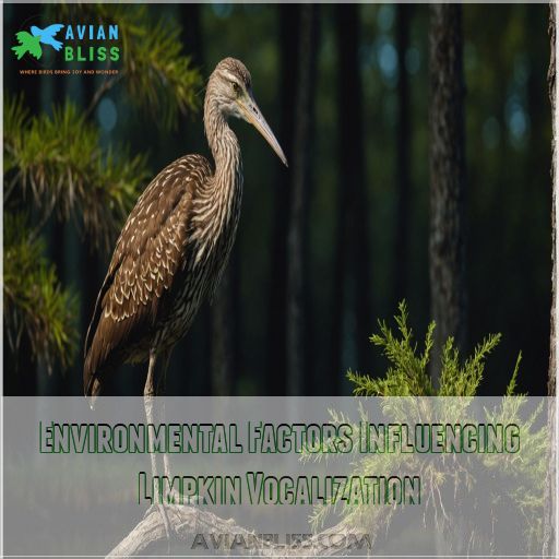 Environmental Factors Influencing Limpkin Vocalization