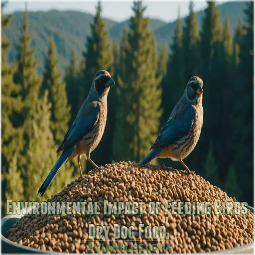 Environmental Impact of Feeding Birds Dry Dog Food