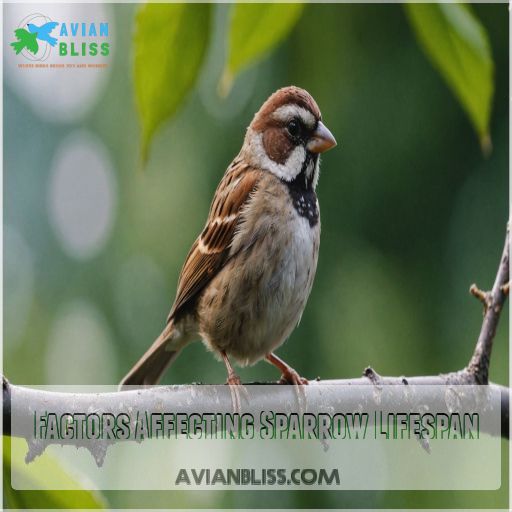 Factors Affecting Sparrow Lifespan