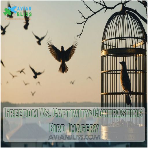 Freedom Vs. Captivity: Contrasting Bird Imagery