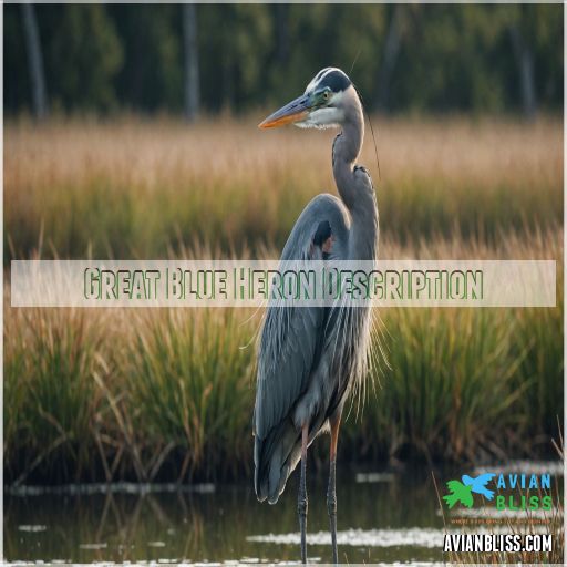 Great Blue Heron Description