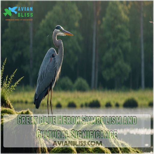 Great Blue Heron Symbolism and Cultural Significance