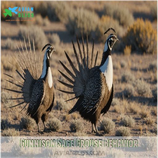 Gunnison Sage Grouse Behavior