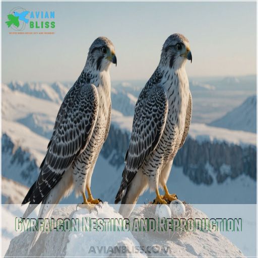 Gyrfalcon Nesting and Reproduction