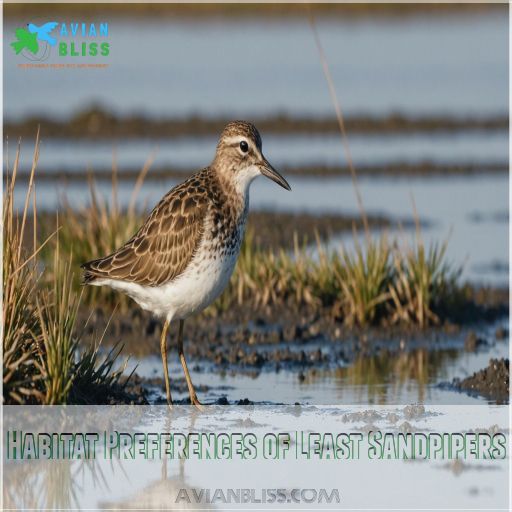 Habitat Preferences of Least Sandpipers