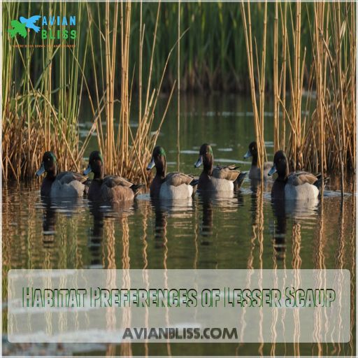 Habitat Preferences of Lesser Scaup