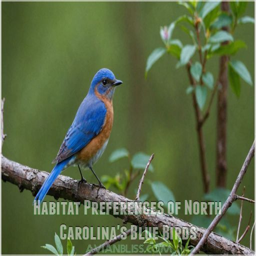 Habitat Preferences of North Carolina