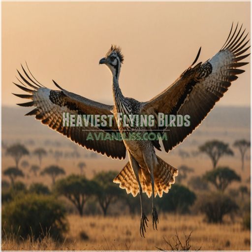 Heaviest Flying Birds