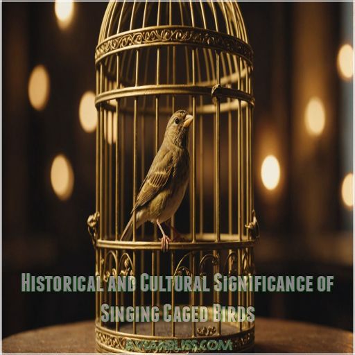 Historical and Cultural Significance of Singing Caged Birds