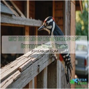 how to get rid of woodpeckers