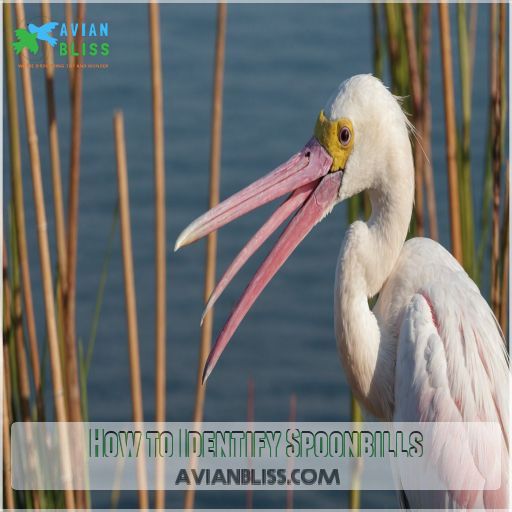 How to Identify Spoonbills