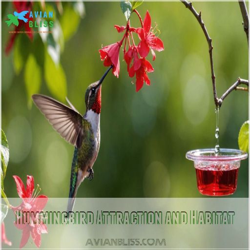 Hummingbird Attraction and Habitat