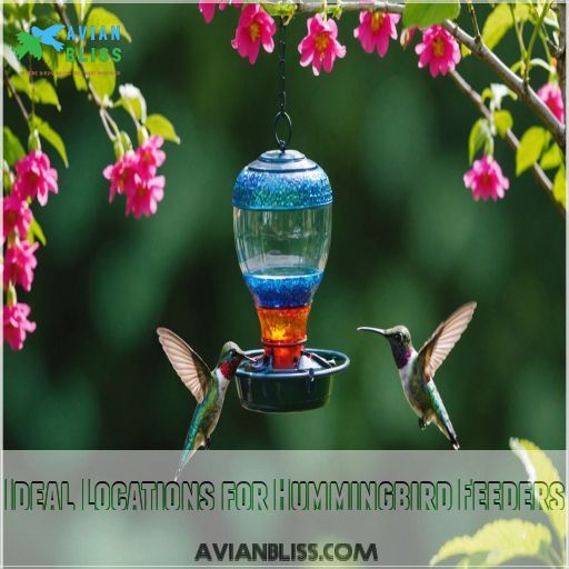 Ideal Locations for Hummingbird Feeders