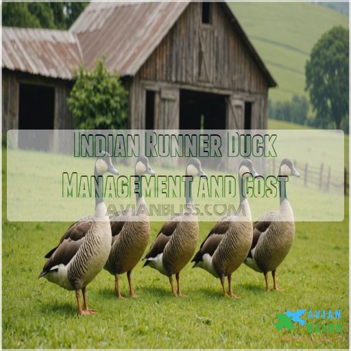 Indian Runner Duck Management and Cost