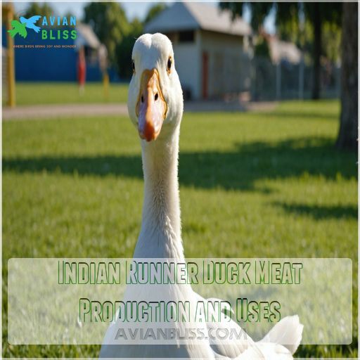 Indian Runner Duck Meat Production and Uses