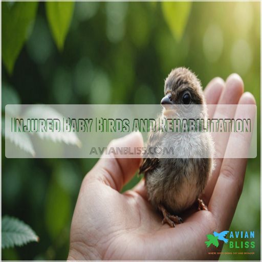 Injured Baby Birds and Rehabilitation