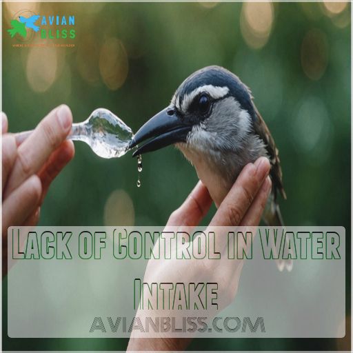 Lack of Control in Water Intake