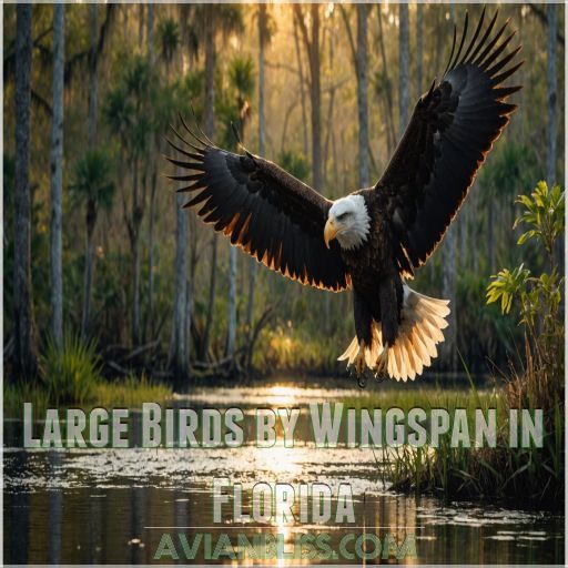 Large Birds by Wingspan in Florida