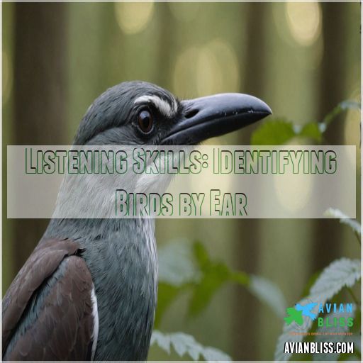 Listening Skills: Identifying Birds by Ear