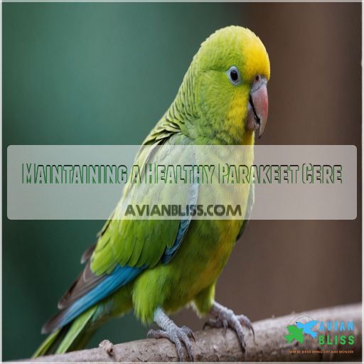 Maintaining a Healthy Parakeet Cere