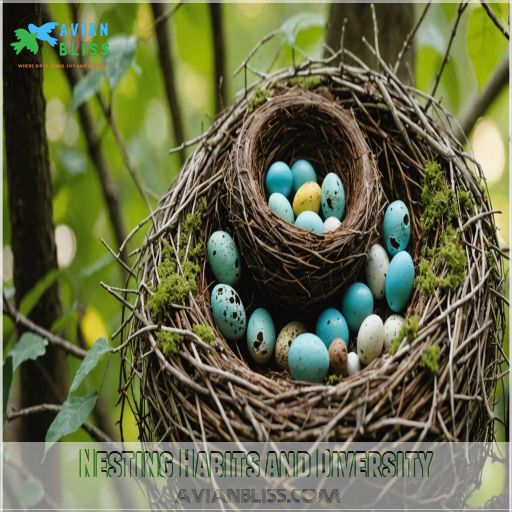 Nesting Habits and Diversity