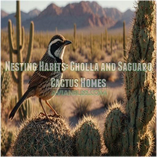 Nesting Habits: Cholla and Saguaro Cactus Homes