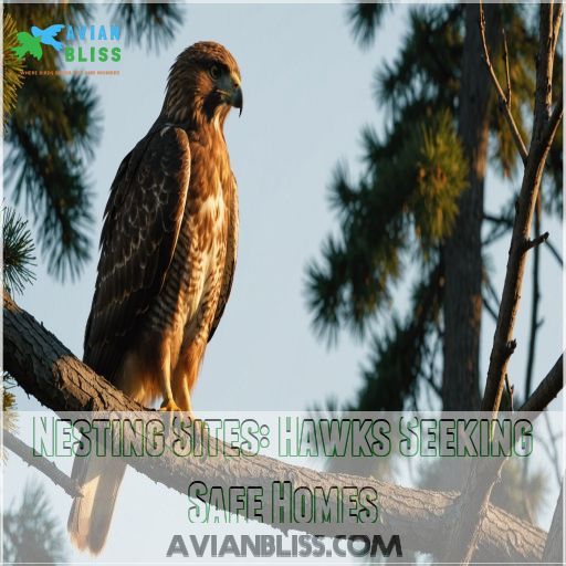 Nesting Sites: Hawks Seeking Safe Homes